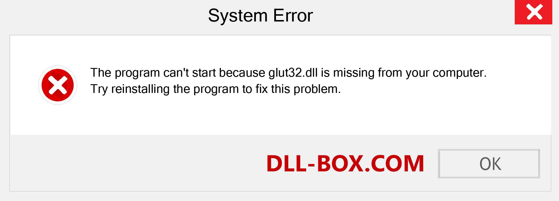  glut32.dll file is missing?. Download for Windows 7, 8, 10 - Fix  glut32 dll Missing Error on Windows, photos, images